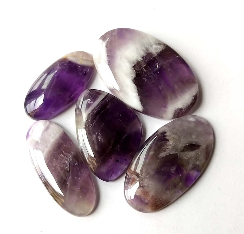 Mix Lot Amethyst Less Gemstone use for Jewelry Making RG-A136 Awesome Natural Amethyst Less Cabochon 47 Cts