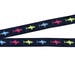 ANIMALS/ MARITIME Multicolor SHARK Ribbon Polytrim (22mm) Navy Base ...