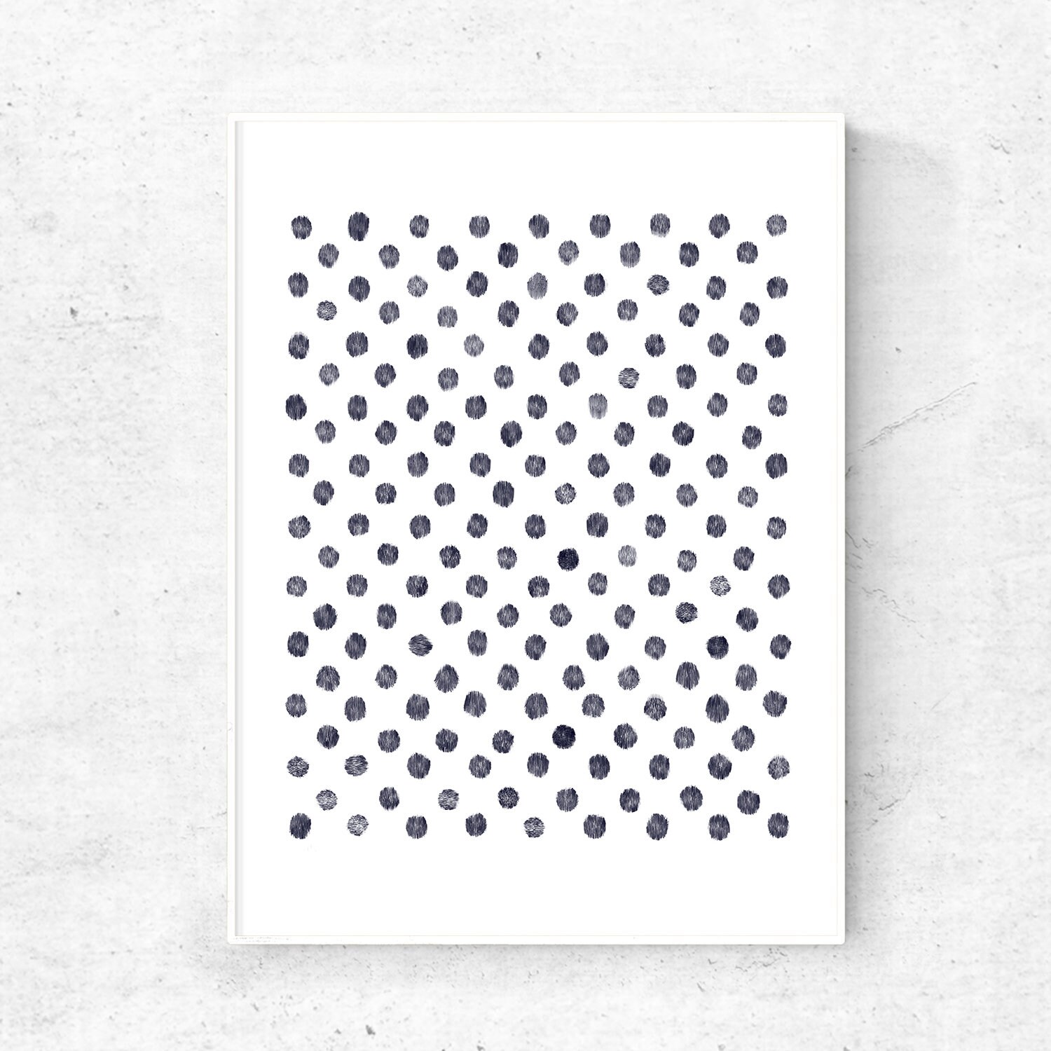 Abstract Blue Wall Art Set Large Navy Prints Farmhouse Art Etsy