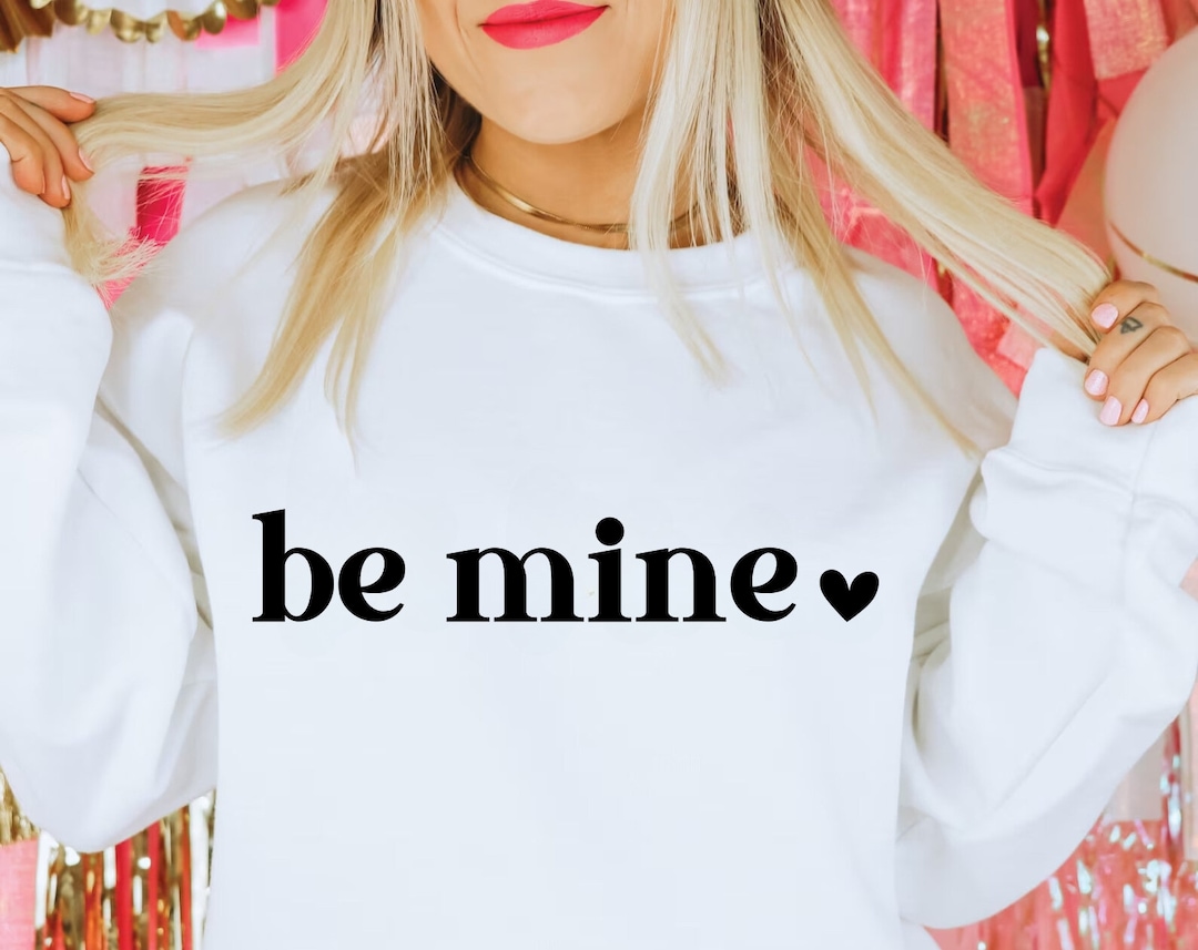 Be Mine Valentine SVG, Heart Love Design (digital Download) - Etsy