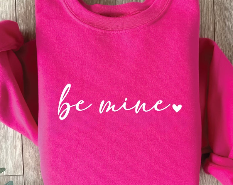 Be Mine Valentine SVG File, Heart Love Design (digital Download) - Etsy