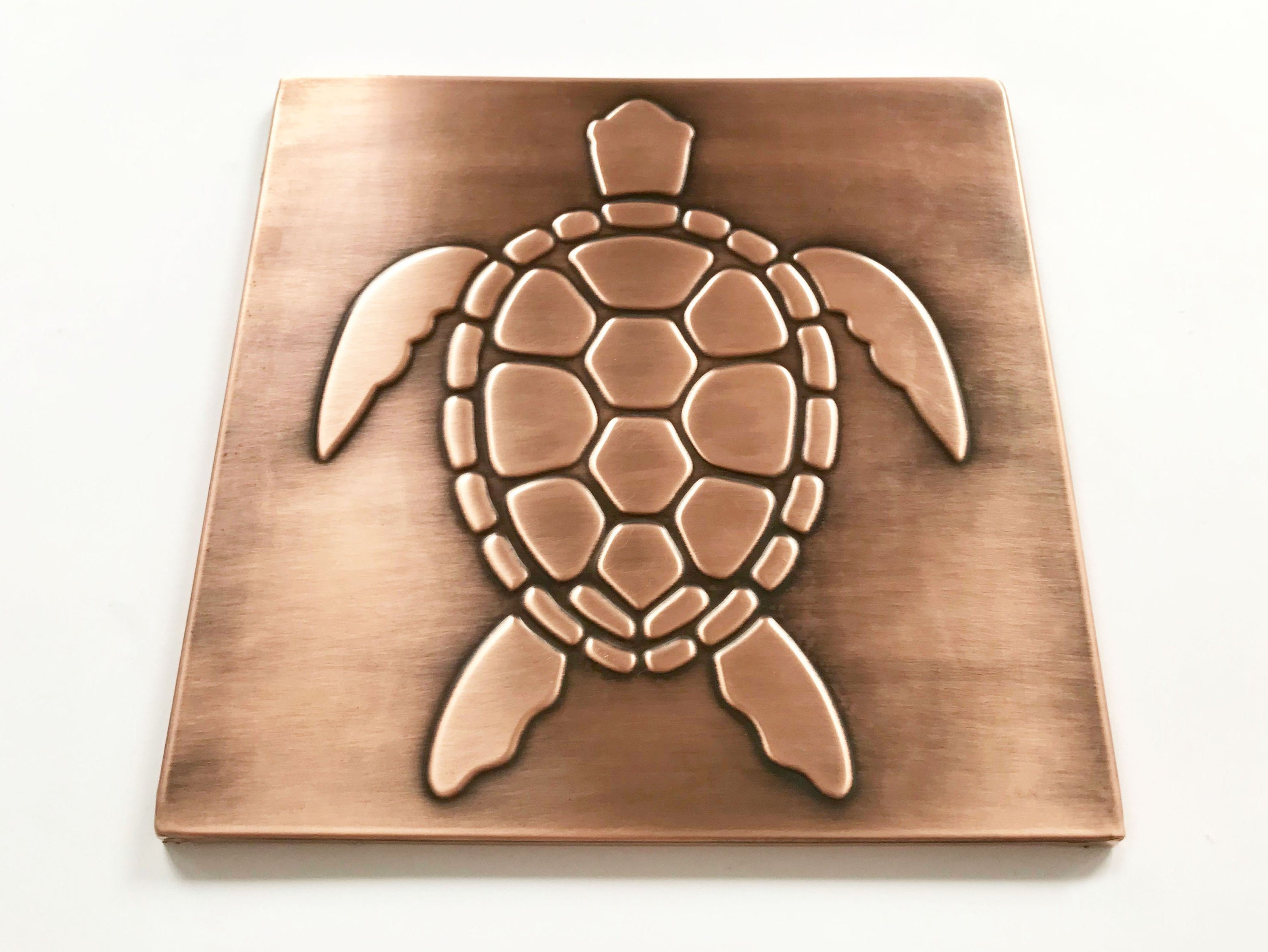 Disgusted Turtle Glass Backsplash, Blue Kitchen Wall Protector, Yellow Art  Glass Design, Animal Easy to Clean Surface 