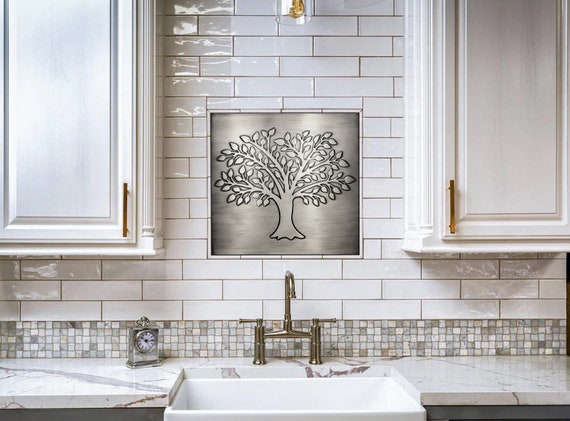 Tree of life - Handmade 100% Copper, Brass or Stainless Steel Tile