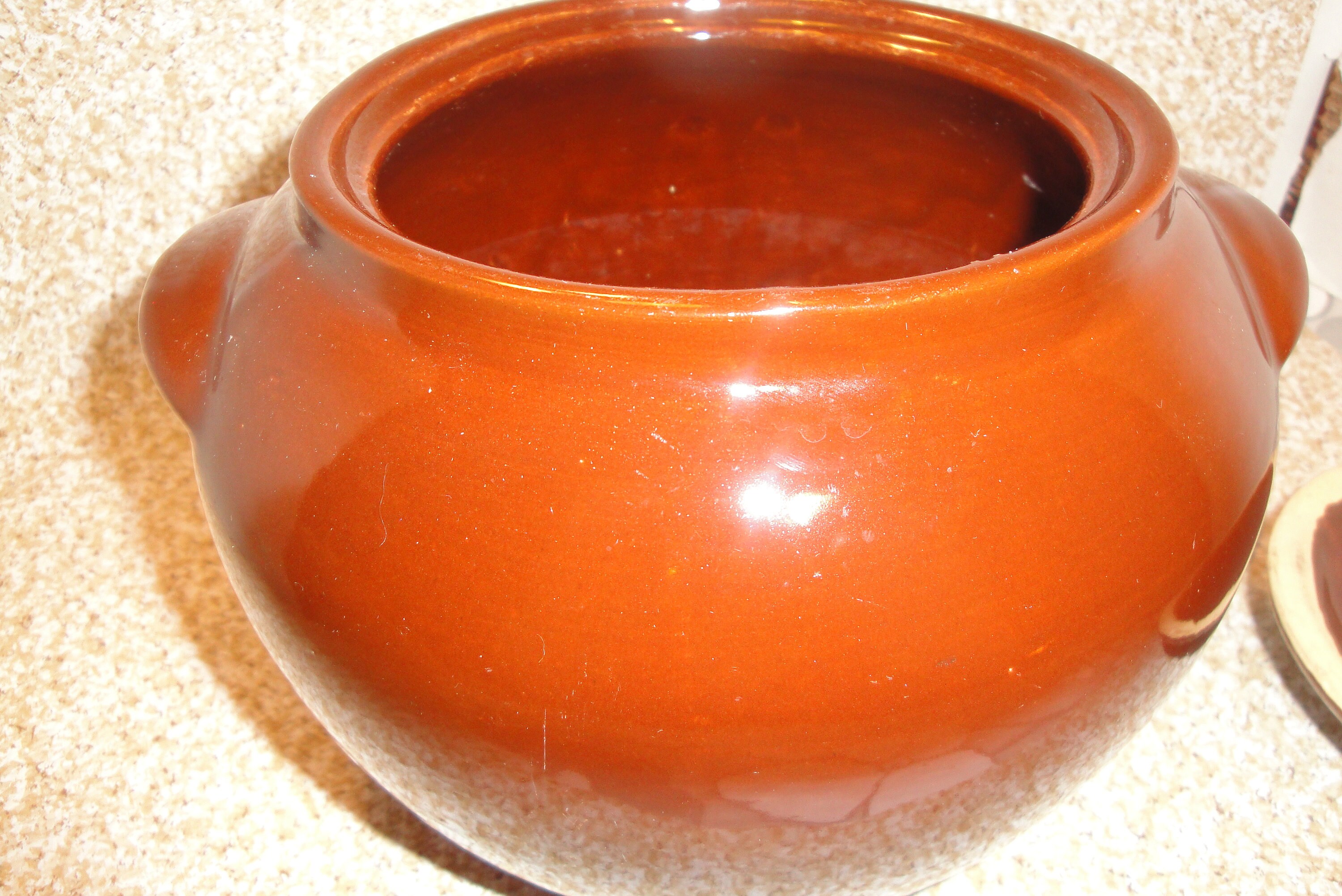 Vintage Watt Dark Brown Bean Pot 76 Ovenware, Baking Favorite Etsy