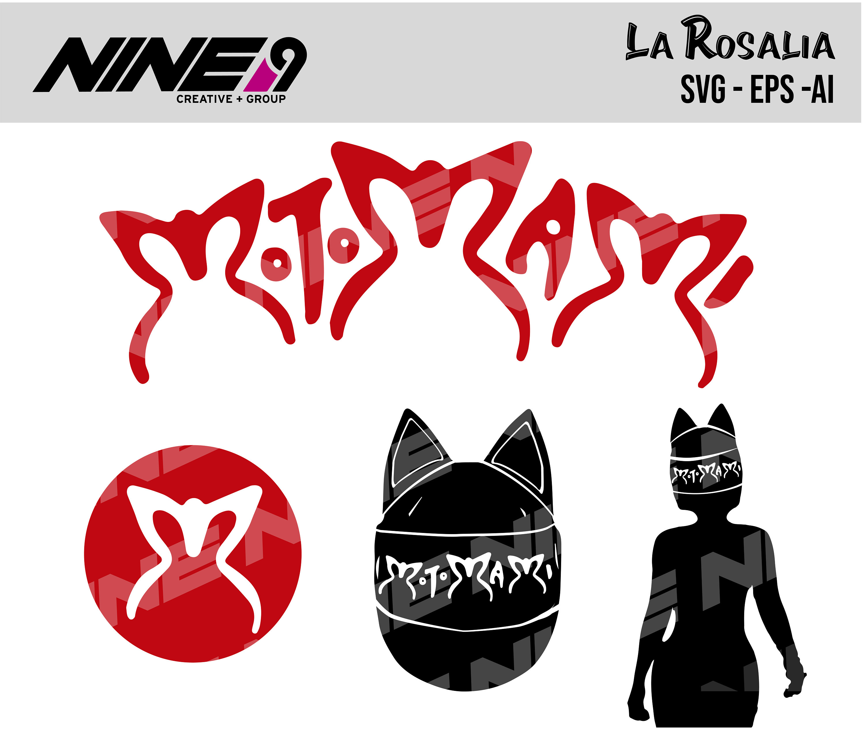 La Rosalia MOTOMAMI SVG EPS Ai File vector Bundle Etsy Canada