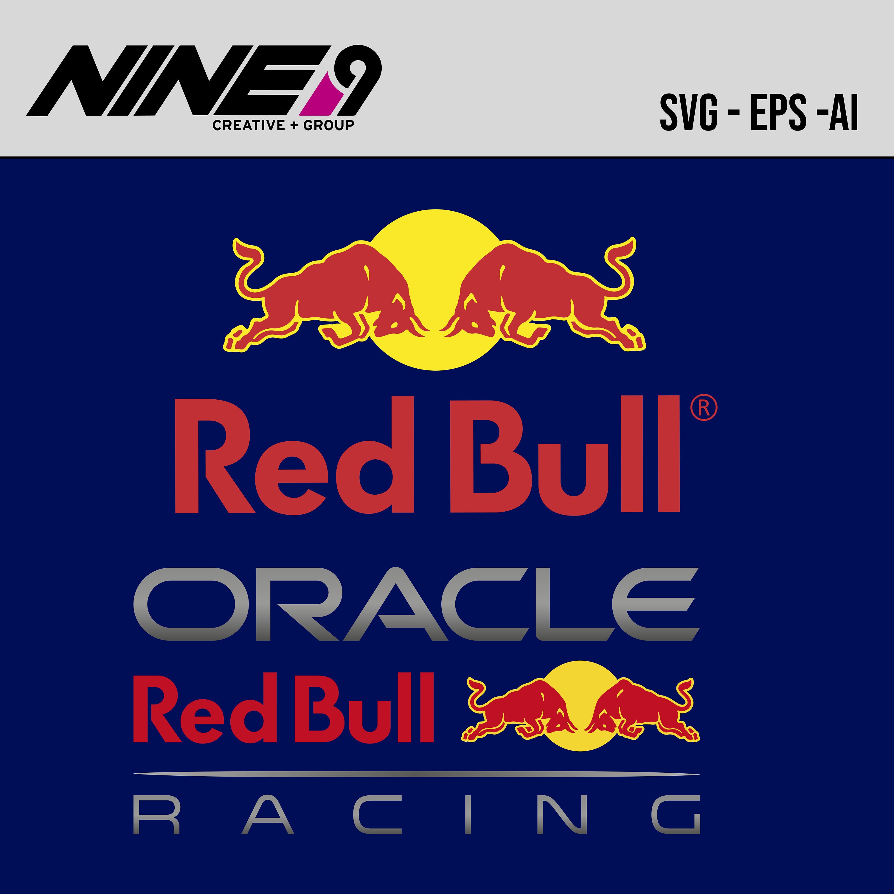 Redbull Svg Eps F1 Vinyl Cutter Plotter Racing Decals Etsy