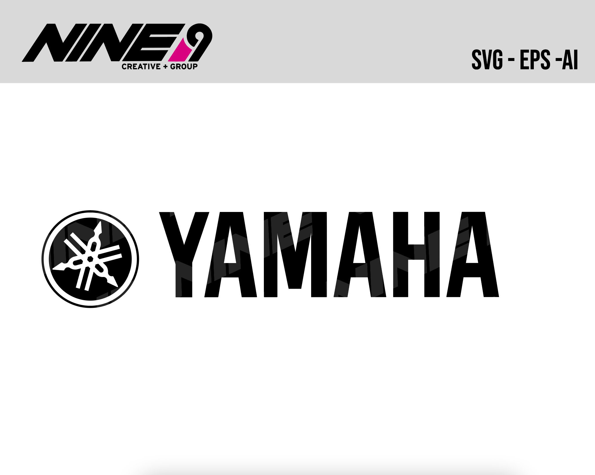 Yamaha logo on sale