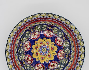 Large pasta or salad bowl made of porcelain - Italy