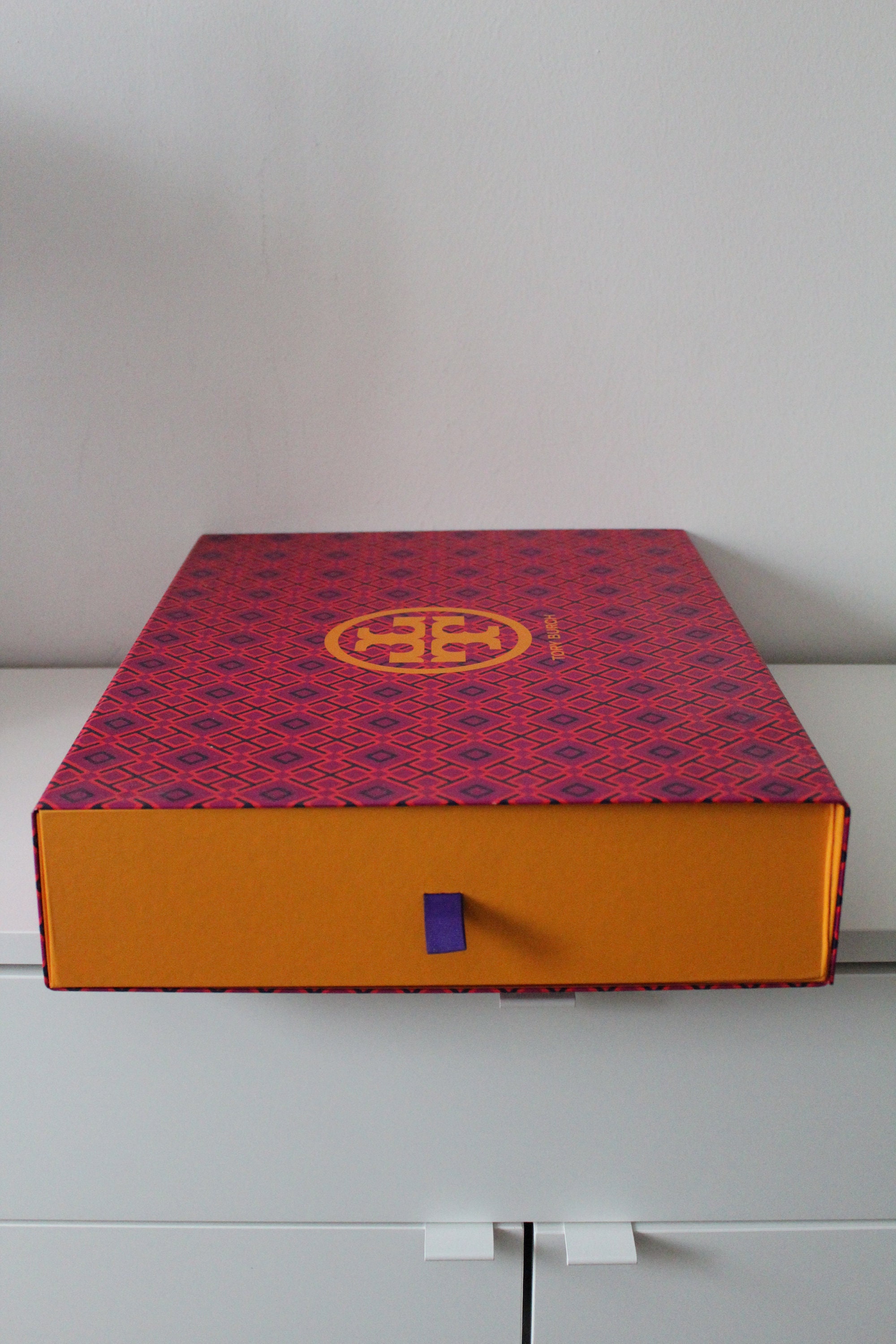 Tory Burch Orange Gift Box Tory Burch gift/keepsake box (does not include... | Depop main image 3