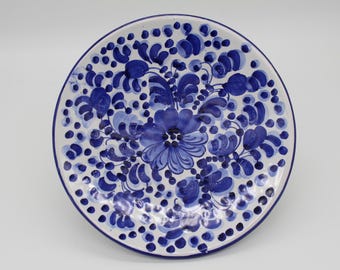 Kunstkeramik Teller / Wandteller aus Deruta, Italien