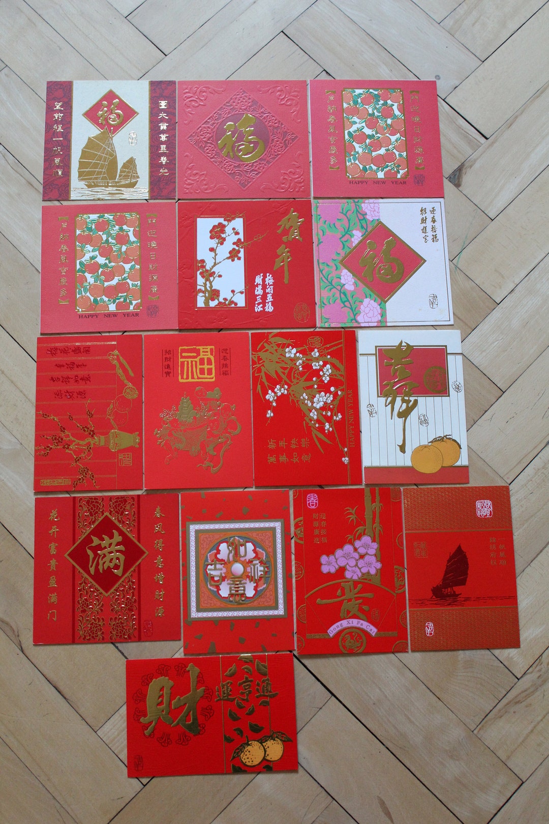 Set of Noble Malaysian Greeting and Christmas Cards Vintage Etsy