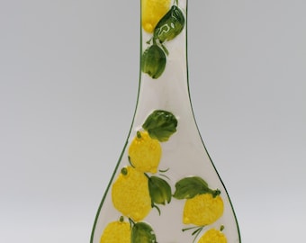 Porcelain spoon rest - Italy