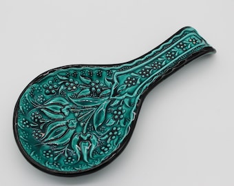 Ceramic spoon rest