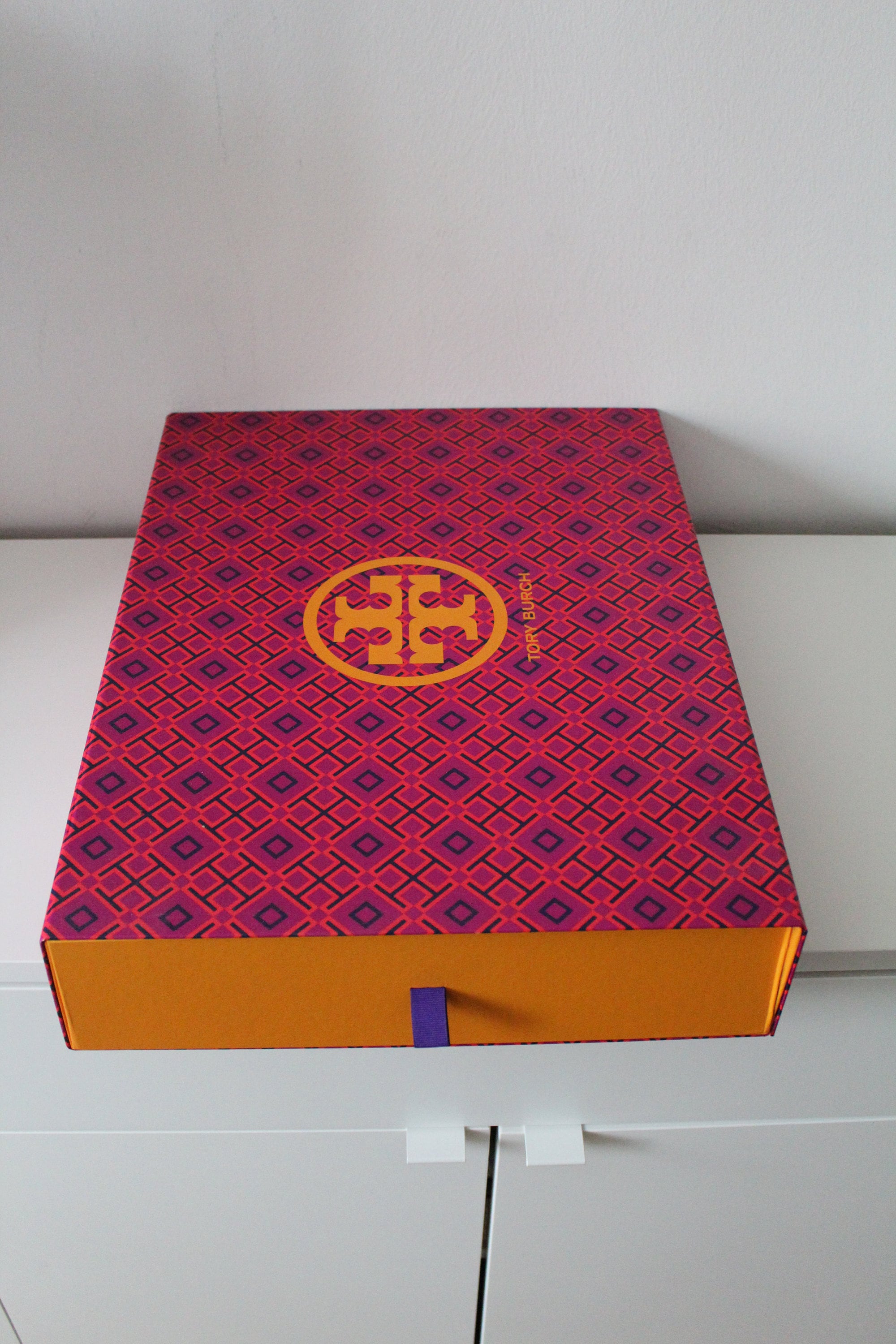 Tory Burch Orange Box with Logo Tory burch orange jewelry box orange storage | Mercari main image 2