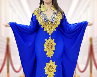 gold african dress