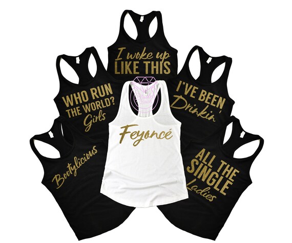 feyonce bridesmaid shirts