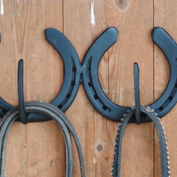 Horseshoe Hook Rack