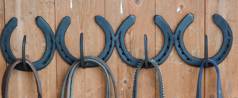 Horseshoe Hook Rack Bild 1