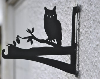 Owl Hanging Basket Bracket