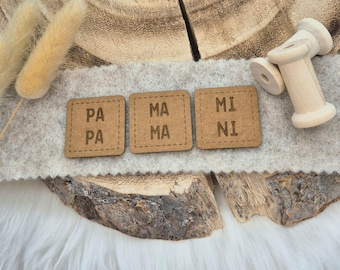 SnapPap Patch, Label, MAMA, PAPA, MINI