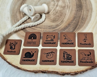 Kunstleder Patch, Label, Handmade #2