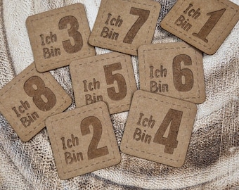 SnapPap, Label, Geburtstag, Alter, Geburtstagszahlen