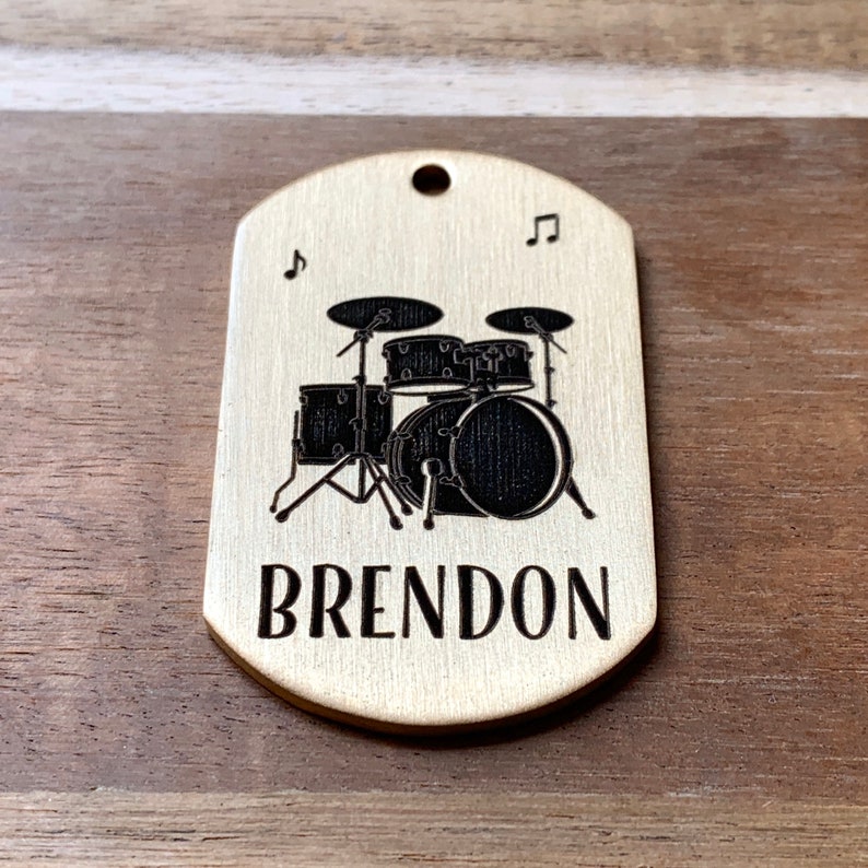 Drummer Gift Drum Key For Drummers Drum Ring Personalised