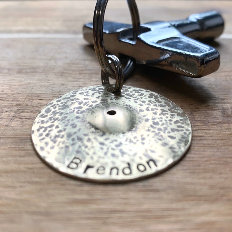 Drum Cymbal Drummer Gift Drum Key For Drummers Drum Ring Etsy