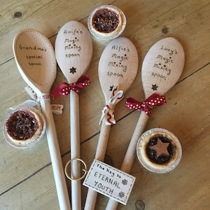 Personalised wooden spoon image 1