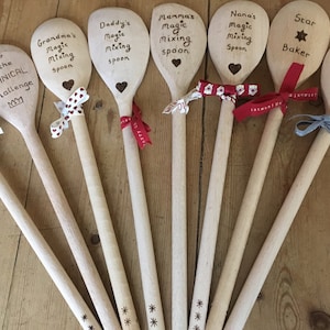 Personalised wooden spoon image 5