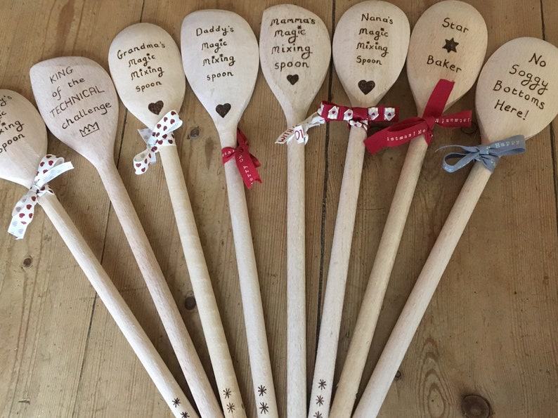 Personalised wooden spoon image 5