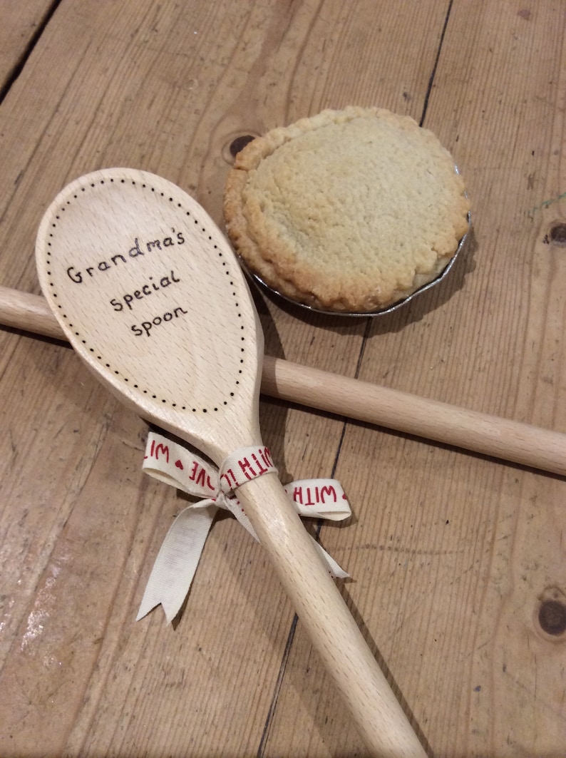 Personalised wooden spoon image 4