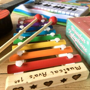 Personalised Childrens Xylophone image 3