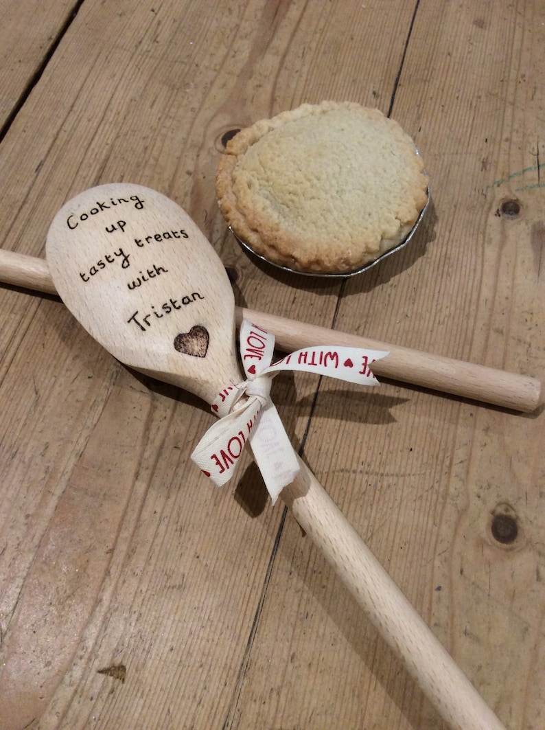 Personalised wooden spoon image 3