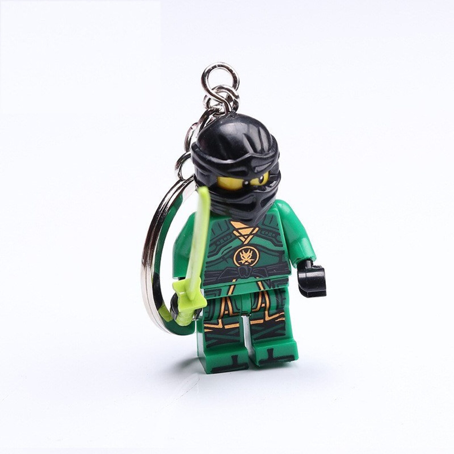 Ninjago Lloyd Mini Figure Keychain Etsy