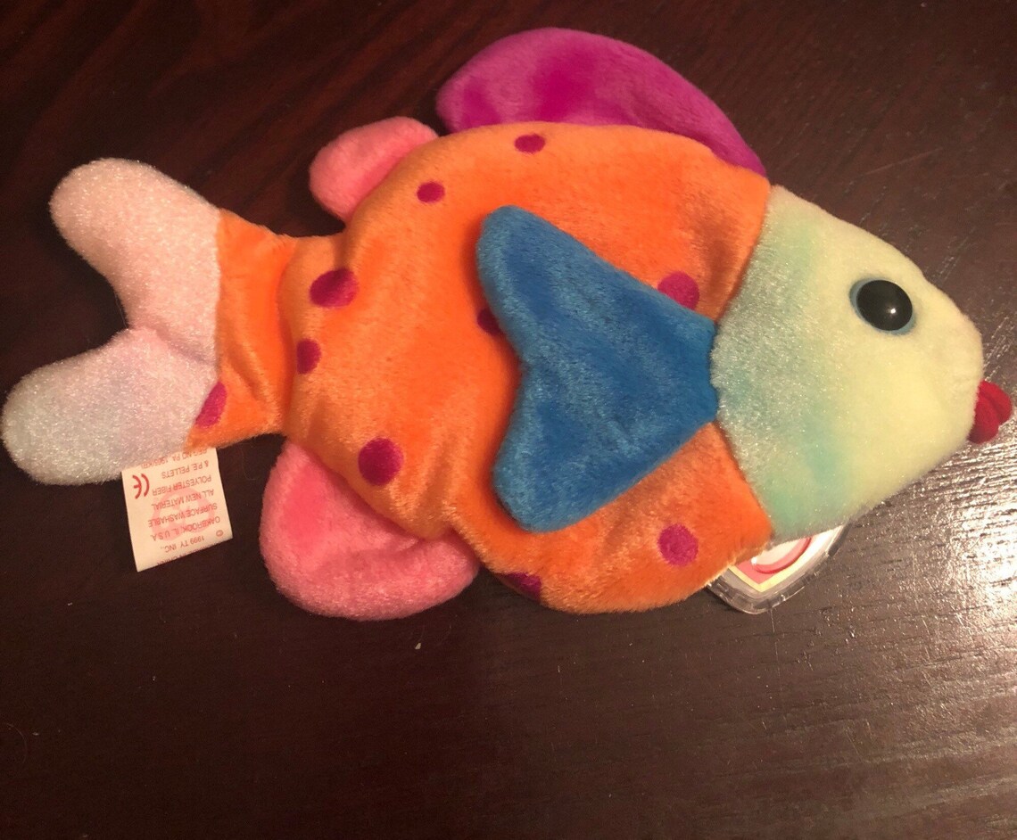 Lips Beanie Baby original Version With Baby Teenie Beanie Etsy