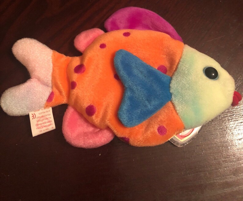 Lips Beanie Baby original Version With Baby Teenie Beanie Etsy