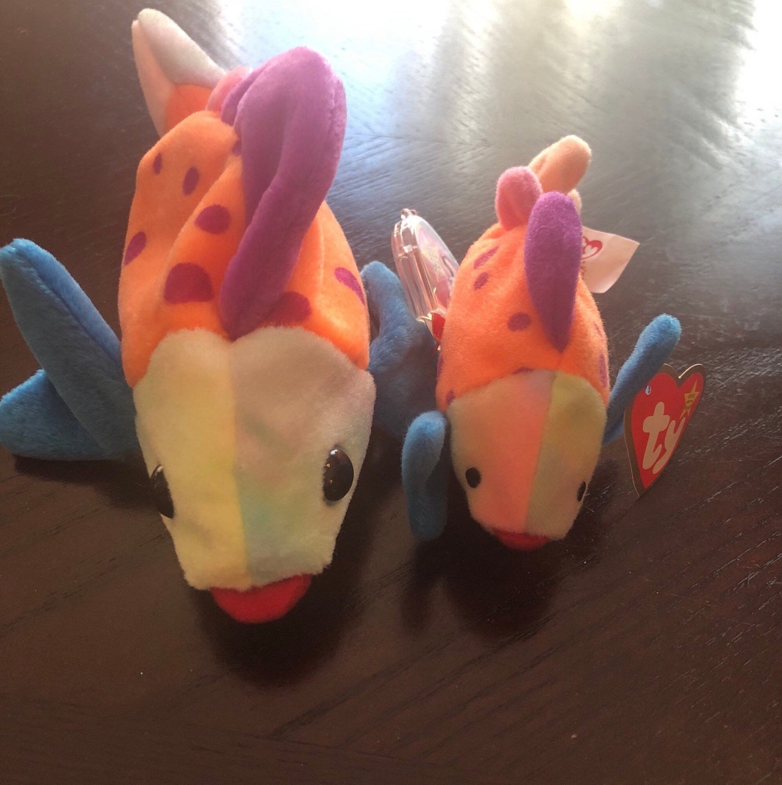 Lips Beanie Baby original Version With Baby Teenie Beanie Etsy