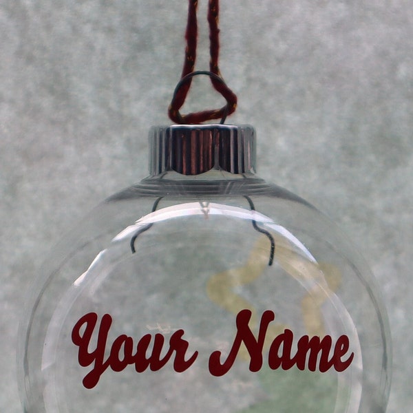 Custom Ornament Fillable - Etsy