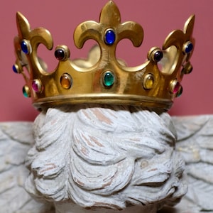 Antique Jewelled Santos Crown