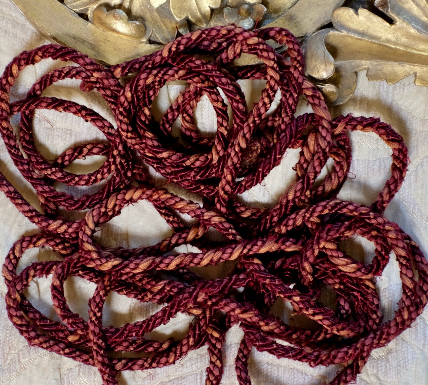 17th Century Silk Rope Passementie - Etsy