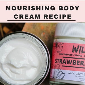 Nourishing Body Cream Recipe