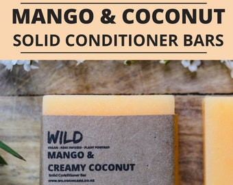 Recipe Mango & Coconut Solid Conditioner Bars