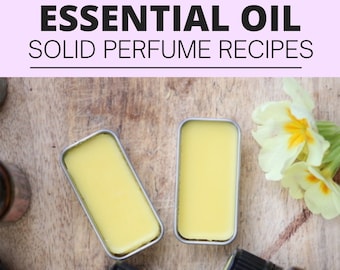 Recipe Essential Oil Solid Perfume Download