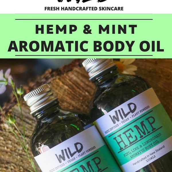 Aromatic Hemp & Mint Body Oil Download