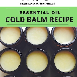 Recipe Essential Oil Cold Balm Download