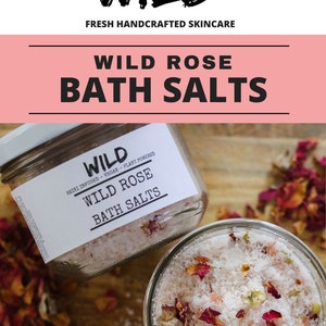 Recipe Wild Rose Bath Salts/Soak