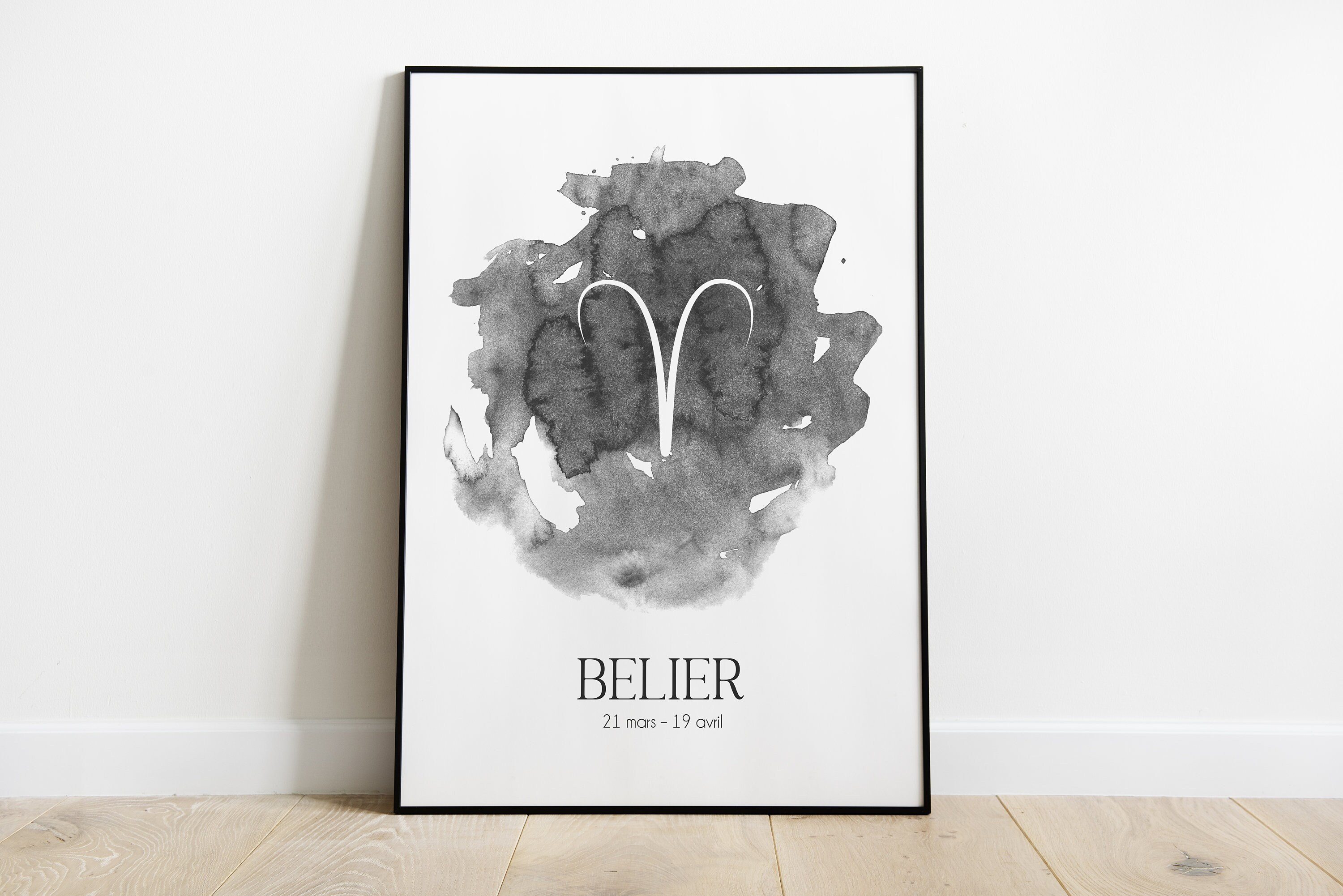 Affiche/Poster Signe Astrologique - Bélier A3 A4 A5