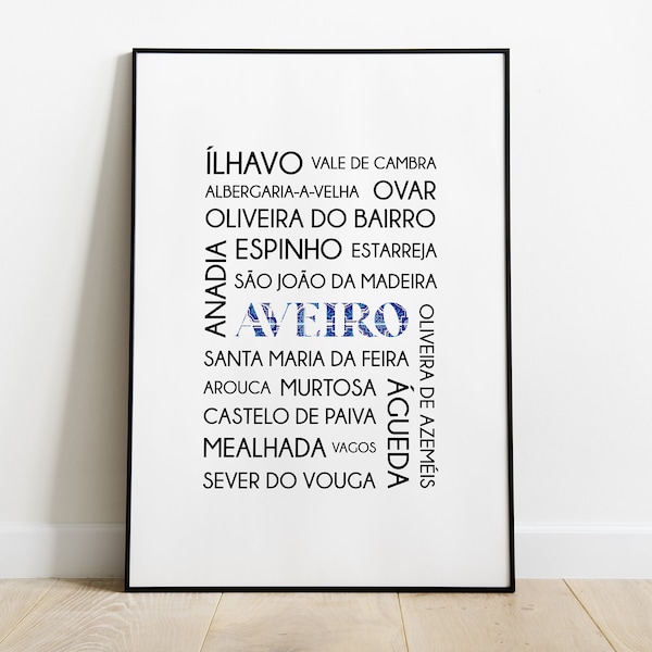 Poster “Aveiro District”