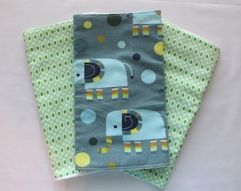 Set of 3 Burp Cloths